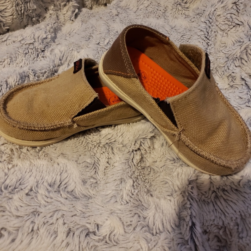 Boys Croc canvas  loafers